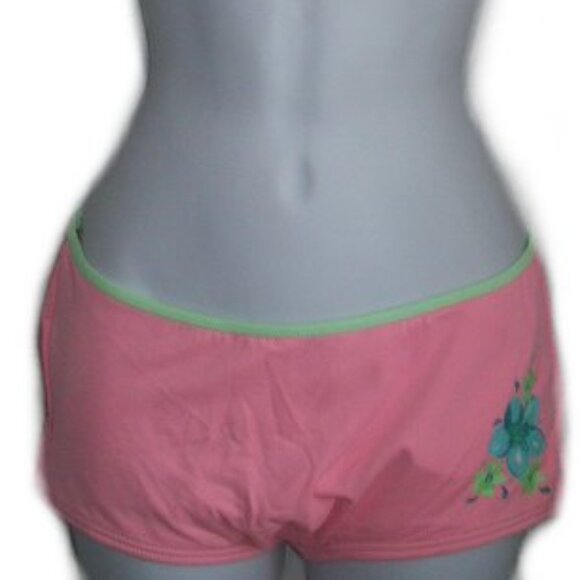 DIPPERS Pink Boyshorts Sporty Bikini - Sz Med - NEW - Picture 10 of 10